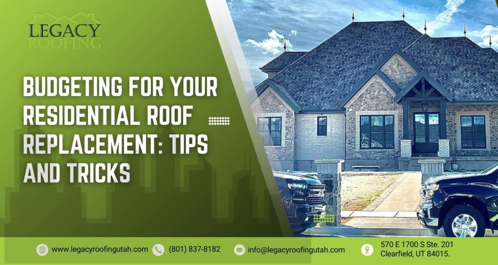 Budgeting for roof replacement