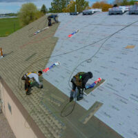 Architectural shingle roofing project completed by Legacy Roofing in Syracuse, Utah.