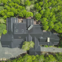 Asphalt shingle roof repair performed by Legacy Roofing in Layton, Utah.